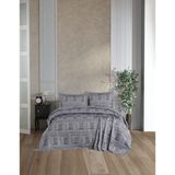 Bir Home Concorde Çift Kişilik Yatak Örtüsü ve Pike Seti 230X240 cm - Lacivert - 230 x 240 cm