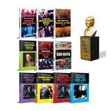 Bir İnsan Olarak Atatürk Seti - 10 Kitap ve Atatürk Büstü Altın