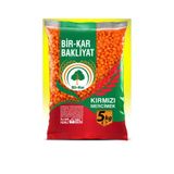 BİR-KAR BAKLİYAT Birkar Kırmızı Mercimek 5 Kg (yerli - Yaprak )