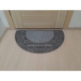 Bir Sürü Eşya Kapı Önü Paspas - Siyah - Gri - 40 x 70 cm