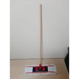 Bir Sürü Eşya Pak Market 60 cm Plastik Paletli Mop Paspas Takımı Hastane ve Işyeri Temizliği Için Geniş Temizleme Yüzeyi Toz Toplamaya Yardımcı - Ahşap - Beyaz