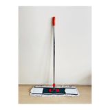 bir sürü eşya pak market Metal Krom Saplı Paletli Mop Paspas Takımı 80 cm Bezli Hastane İşyeri Temizliği Için Geniş Temizleme Yüzeyi