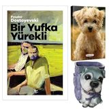 Bir Yufka Yürekli - Fyodor Dostoyevski ve Dekoratif Köpek Kalemlik - Neşeli Yüz Planlama Defteri
