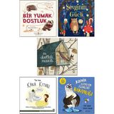 Bir Yumak Dostluk + Sevginin Gücü + Bir Dostluk Masalı + Teo'nun Kaka Kitabı + Komik Hayvan Isimleri Bakanlığı / Çocuk Masal Öykü Hikaye Kitapları Seti 5 Kitap