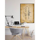 Bira Sifonu Patent Posteri 60x90cm.