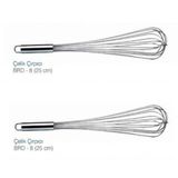 Biradlı 25 cm Çelik Çırpıcı