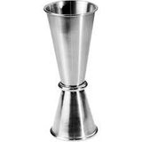 Biradlı 3/6 cl Gümüş Ikili Jigger