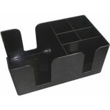 Biradlı Bar Pipet ve Peçetelik - Kırmızı - Pirge