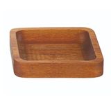 Biradlı GRV-1901-4 6 cm Iroko Kare Sosluk Çerezlik