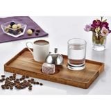 Biradlı GRV-300 Dikdörtgen 22,5x14,5x2 cm Ahşap Standlı Türk Kahve Sr Takımı