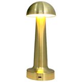 Biradlı GRV-811 9x21 cm Altın Şarj Edilebilir Masa Lambası