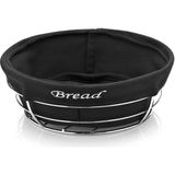 Biradlı HW-179B Yuvarlak Bezli Ekmek Sepeti