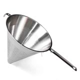 Biradlı Paslanmaz 23 cm Çin Külahı