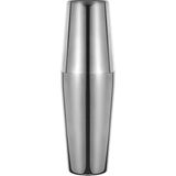 Biradlı Paslanmaz Çelik Boston Shaker, 550-750 ml - Gümüş