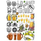 Biralar Sticker Set 20 Parça Telefon, Tablet, Defter, Laptop Sticker