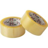 Birbant Akrilik Koli Bandı 45MM x 100 Metre Şeffaf Yüksek Kalite (6 ADET)