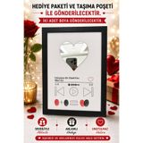 BİRBEYSTORE Dünyanın En Güzel Kızı Ahşap Tablo Kişiye Özel Parmak İzi Seti