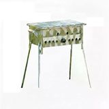 Birçelik Btm-02 Büyük Boy Lav Taşlı Tüplü Mangal 32X54x22 Cm