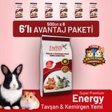 Bird Food Energy 6x500 gr Tavşan ve Kemirgen Yemi