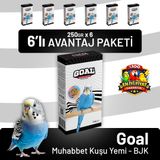 Bird Food Energy Goal Bjk 6x250 gr Muhabbet Kuşu Yemi