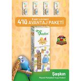 Bird Food Energy Meyveli Muhabbet Kuşu Krakeri 3'lü - 4 Adet
