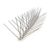 Bird-X STS-24 Standart Genişlik 15,24 cm Paslanmaz Çelik Kuş Çivileri, Metal Çatı Koruması Güvercin Önleme, Kemirgen Caydırıcı, Hayvan ve Haşere Kontrol Malzemeleri, 7,3 m