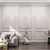 Birdeco Home Dekoratif Boyanabilir Montaja Hazır Duvar Çıtası,önceden Kesilmiş Astarlı Kendin Yap Kit (P32) - 1 Adet