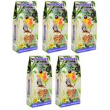 Birdmozz 5x700 gr Premium Vitaminli Paraket Cennet Sultan ve Sevda Kuşu Yemi