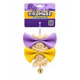 Birdmozz Premium Kabak Lifli Fiyonklu Kuş Oyuncağı