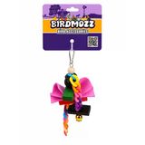Birdmozz Premium Renkli Zincirli Fiyonklu Kuş Oyuncağı