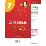 Birey PLE 7. Sınıf Sosyal Bilgiler 32 Yaprak Test Birey Yayınları