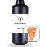 Birfigurum Mat Sanatçı Uv Reçinesi 1 kg /mavi-Gri