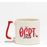 Birhatıra Öğretmenler Günü Kupa Bardak-4 - Kırmızı - 250 ml