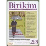 Birikim Aylık Sosyalist Kültür Dergisi Sayı: 288