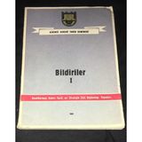 Birinci Askeri Tarih Semineri Bildiriler 1 (Sahafiye Kitap)