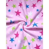 Birinci Sınıf Kalite Tiftiklenmez Baskılı Polar Polar | Yumuşak Yıkanabilir Kumaş | Metre ile Satılır | Stokta 50+ Renk | Aynı Gün Gönderim | Tia Knight (Pembe/Multi SQ351 PNMLT)