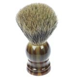 Birinci Sınıf Porsuk Kılından (Yumuşak) Yapılmış Tıraş Fırçası, Havana Saplı Ø 22 Mm İle %100 Saf Porsuk Kılı Tıraş Fırçası, Fantasia'dan Tıraş Fırçası Seti