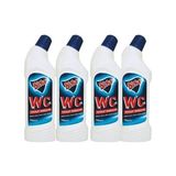 Birka 750 ml x 4 Tuvalet Temizleyici Klozetlerde Pas Lekeleri ve Kireç Birikimlerine Karşı Etkili