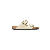 Birkenstock 1026128-20480 Bej Arizona Big Buckle Nl High Shine Kadın Terlik