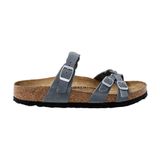 Birkenstock 1029098 Gri Franca Braided Kadın Terlik