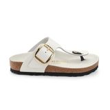 Birkenstock 1029810 Beyaz Gizeh Big Buckle Kadın Terlik
