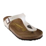 Birkenstock 943871 Krem Gizeh Kadın Terlikleri ve Sandaletleri