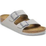 Birkenstock Arizona Bf Çift Toka Gri Kadın Terlik 40