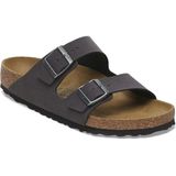 Birkenstock Arizona Bf Çift Toka Gri Kadın Terlik - Gri - Gri