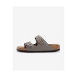 Birkenstock ARIZONA BF NUBUK Gri Terlik 151213-20316