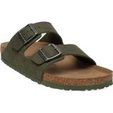 Birkenstock Arizona Bs Çift Bantli Vegan Haki Erkek Terlik 41