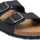 Birkenstock Arizona Bs Çift Bantli Vegan Lacivert Erkek Terlik 41