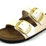 BIRKENSTOCK Arizona Bs Sfb 1009527, sandalet, Zarif İnci Beyazı, 37 EU
