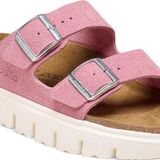 Birkenstock Arizona Chunky Vl Pembe-Beyaz Kadın Terlik