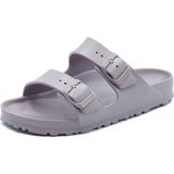 Birkenstock Arizona Eva 1031294 Kadın Terliği, Soluk Lila Renkte, Lastik Tokalı, Mor (Violola Soluk Mor), 38 EU